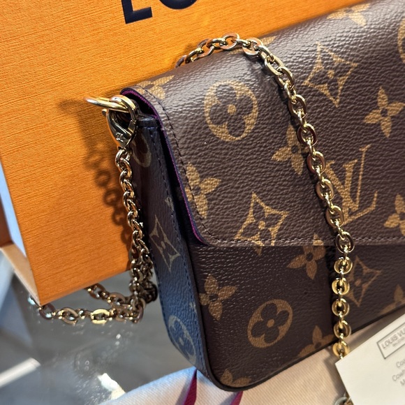 🥰🆕💯Authentic Louis Vuitton Monogram Felicie Pochette - Picture 9 of 12